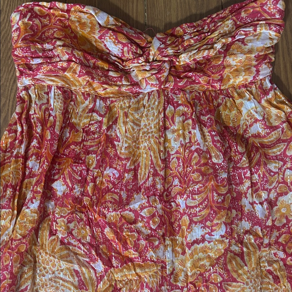 Anthro Harem Strapless Jumpsuit - Picture 4 of 12